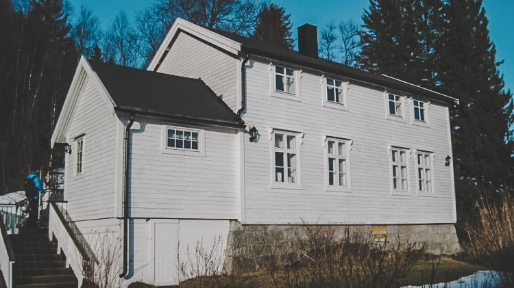 Vy från ett av fönstren på Trollviken. Foto:Magnus Strand