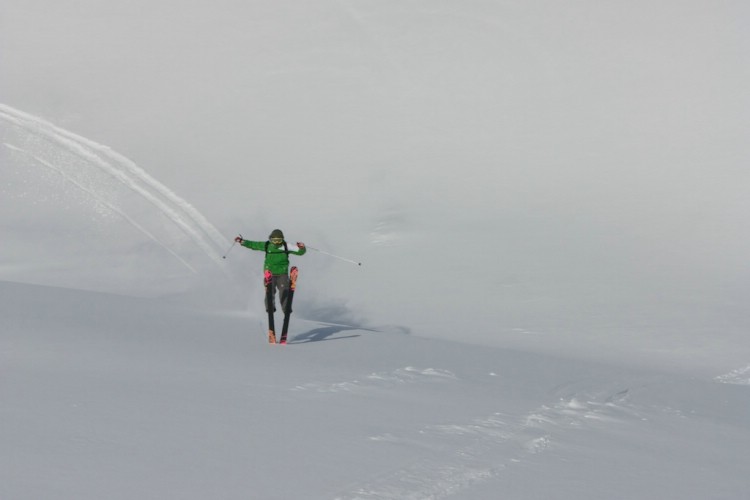 Helifun Riksgränsen. Foto: Carl Lundberg