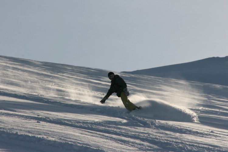 Heliski Riksgränsen 29 april 2009. Foto: Andreas Bengtsson