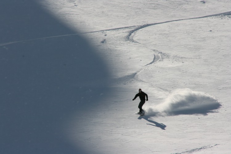 Heliski Riksgränsen 30 april 2009. Foto: Andreas Bengtsson