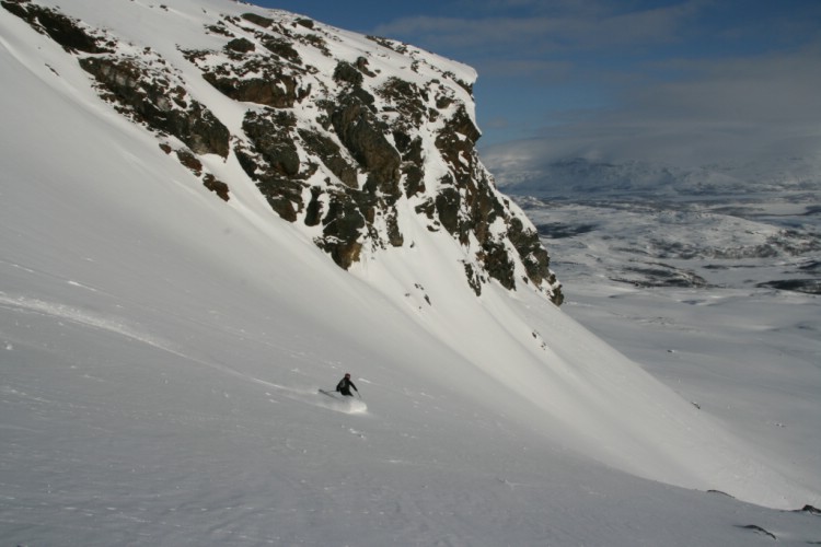 Heliski paket i Riksgränsen, Abisko och Kebnekaise. Foto: Andreas Bengtsson